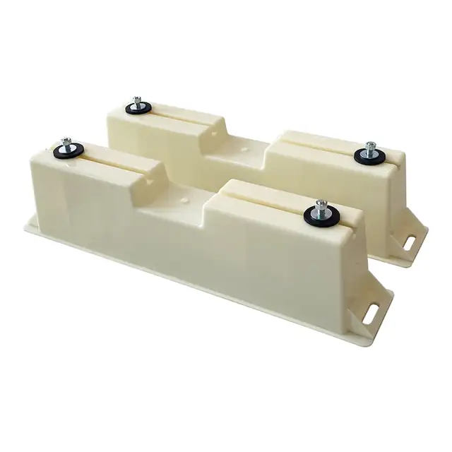 Set 2 Console universale Aero de pardoseala ABS pentru Aer conditionat, 500 x 120 x 130 mm