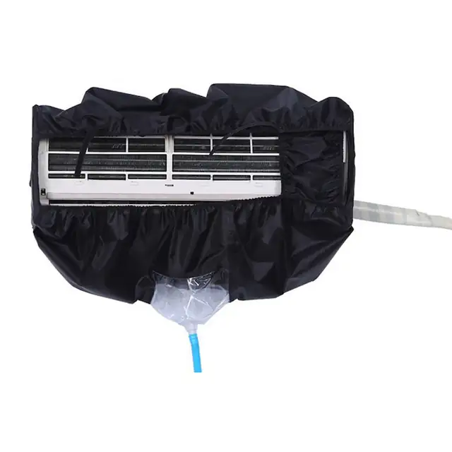 Capac de curatare pentru aer conditionat Bizaical, PVC impermeabil, set cu 1 capac si 1 teava de apa 3m, M/L