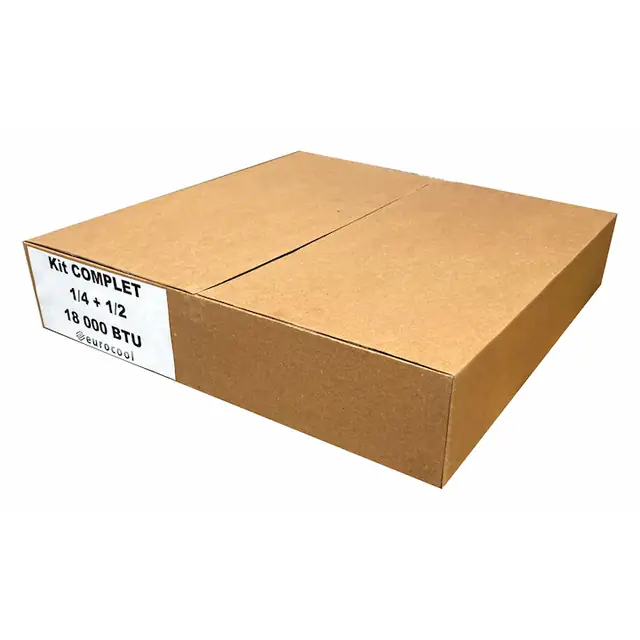 Kit de instalare pentru aparate de aer conditionat 18000 BTU/h, Complet cu suporti rabatabili inclusi si teava izolata la 3m
