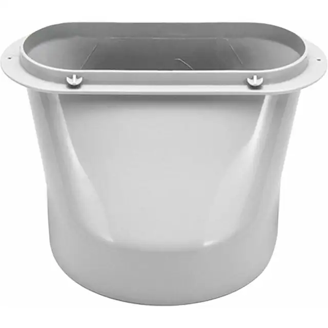 Adaptor pentru tub de evacuare aer conditionat, 15cm, usor de instalat, din plastic durabil
