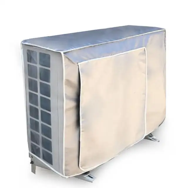 Husa pentru unitati exterioare de aer conditionat, Enforose, impermeabila, protectie solara, design cu ventilatie, 31.5x10.2x22.4 inci