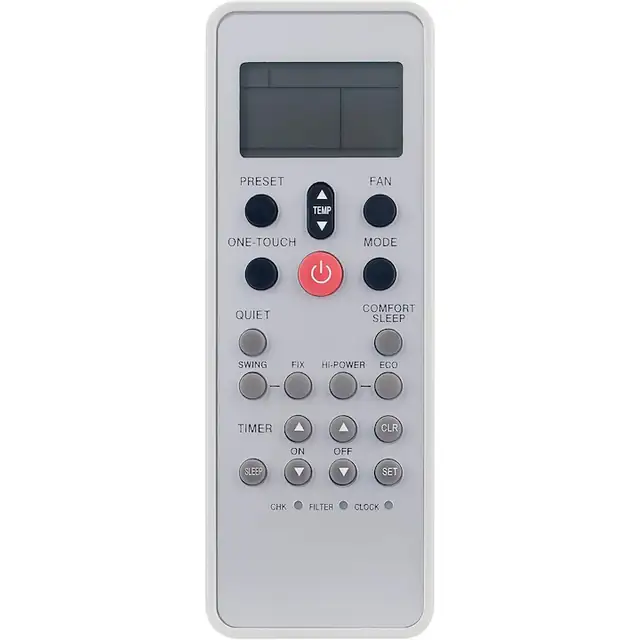 Telecomanda pentru aer conditionat, compatibila cu Toshiba, functii complete, consum redus de energie