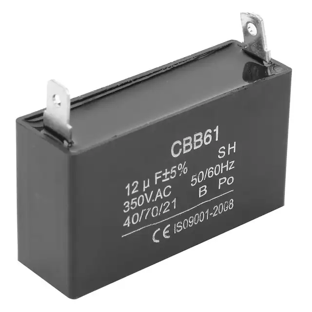 Condensator CBB61 Generator pe benzina Pornire aer conditionat Motor Condensator 350VAC 12UF