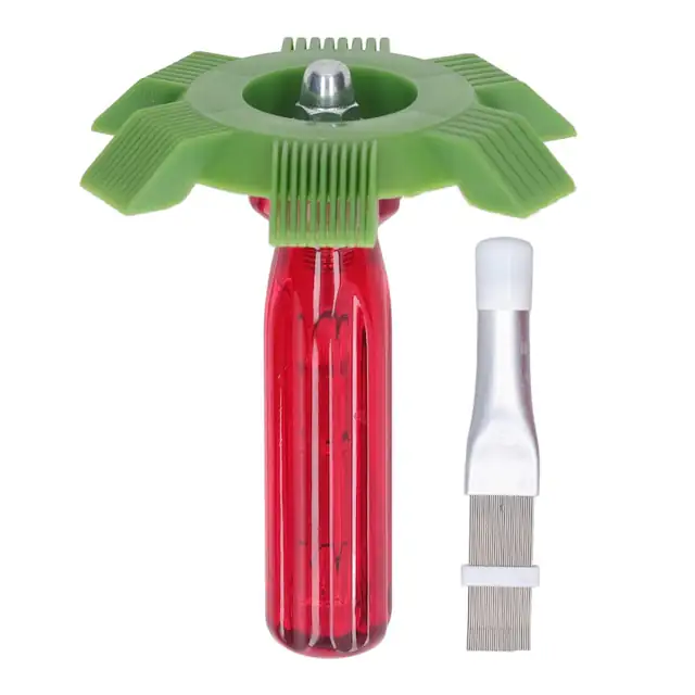Set de piepteni pentru indreptat aripioare, Enforose, din otel inoxidabil si plastic, utilizare versatila, compact.