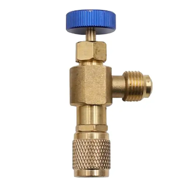 Supapa de incarcare refrigerant pentru aer conditionat Enforose, R410/R22, 65mm, structura metalica