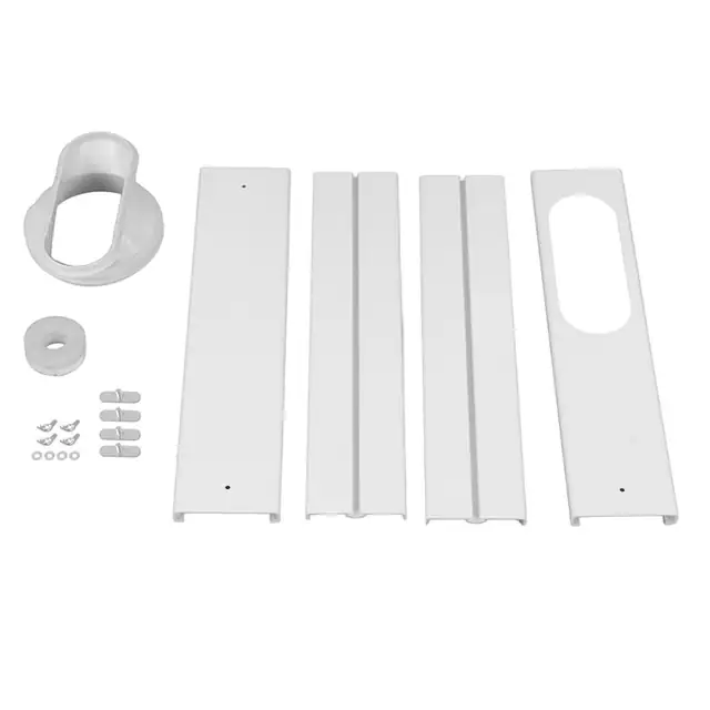 Set kit fereastra aer conditionat, PVC/ABS, 43-140 cm
