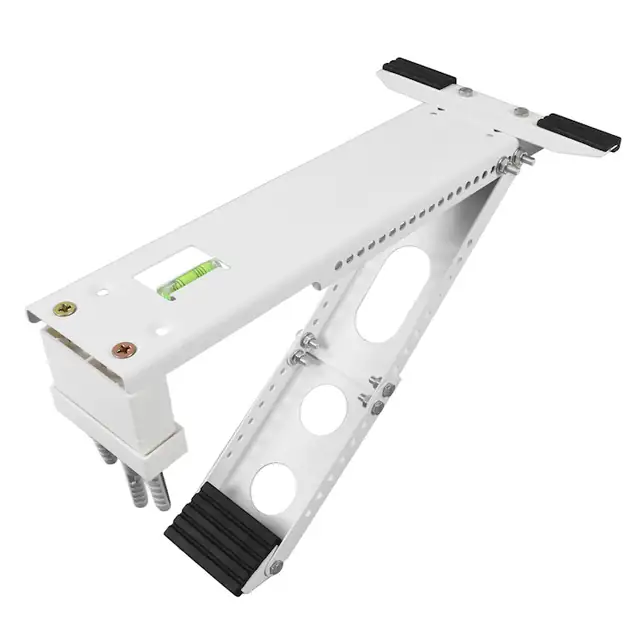 Suport pentru aer conditionat de fereastra Enforose, capacitate 75 kg, din otel inoxidabil, extensibil 24-38in, set 5 piese
