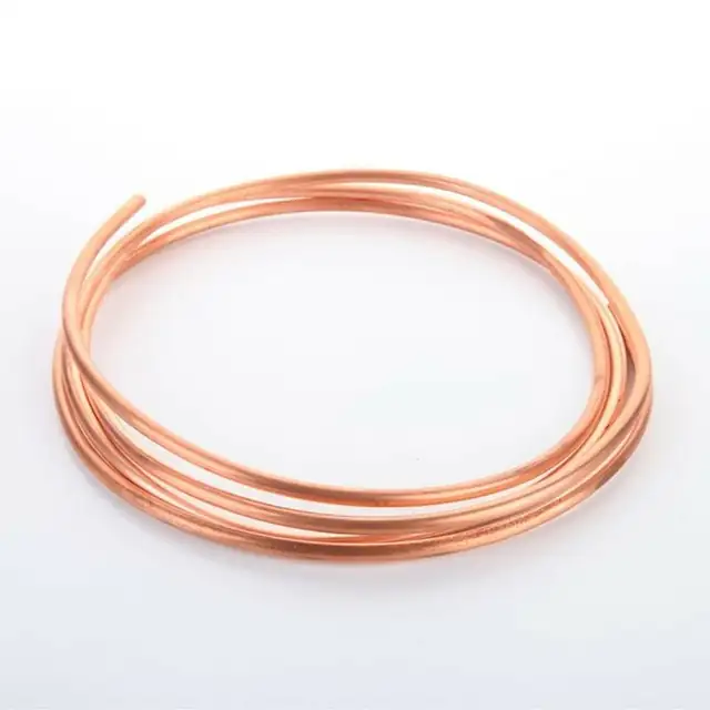 Tub Conducta de inalta performanta pentru sisteme HVAC, bobina de tuburi de cupru cu capacitate puternica de disipare a caldurii si de racire, perfecta pentru frigidere, congelatoare, aparate de aer conditionat Enforose
