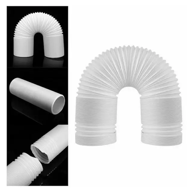 Furtun de evacuare pentru aer conditionat, Enforose, 1.5m, 130mm, set universal