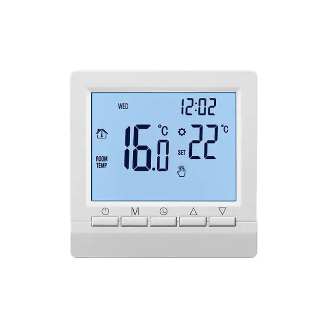 Termostat Digital, Chip de Inalta Fiabilitate, Display LCD, Mod Vacanta, Accesorii pentru Aer Conditionat