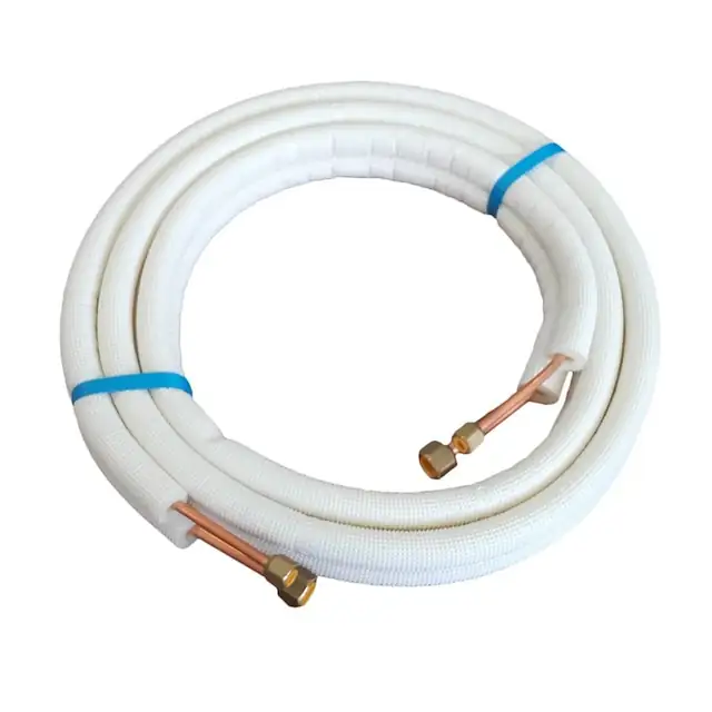 Kit teava cupru pentru aer conditionat, Habitat, 1/4"x0, 6 - 3/8"x0, 62, 5m, 44BAR