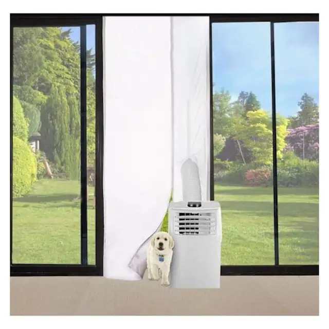 Panouri de Etansare Reglabile pentru Aer Conditionat Portabil, Enforose, PVC Durabil, Set cu Adaptor Universal