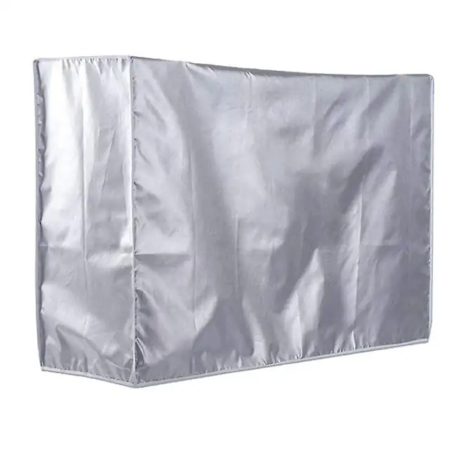 Husa pentru unitate exterioara de aer conditionat, impermeabila, 75x26x57cm, poliester,gri