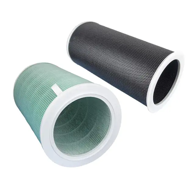 Set filtru hepa si filtru carbune activ de la PAA-home® compatibil cu purificatoarele Xiaomi 2, 2C, 2H, 2S, 3, 3C, 3H, Pro, PM2.5