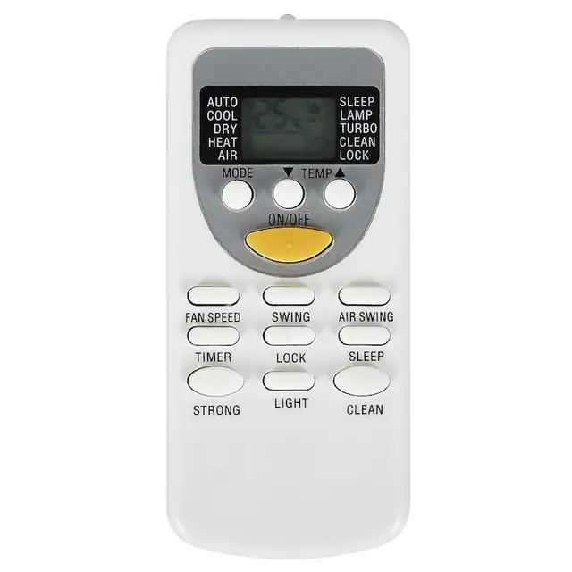 Telecomanda universala pentru aer conditionat, model ZH/JT-03, alb, 8m