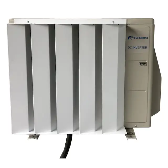 Deflector pentru unitatea exterioara a aparatului de aer conditionat Veiras, 50x50 cm, alb