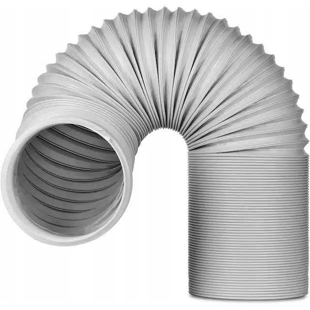 Teava universala pentru aer conditionat Akli IZO15, 15cm x 3m, flexibila, izolata, alba