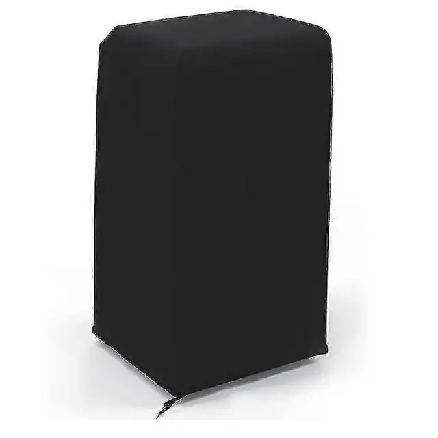 Husa pentru aer conditionat portabil, neagra, 40x46x75cm, din material Oxford 420D, cu buzunar pentru telecomanda
