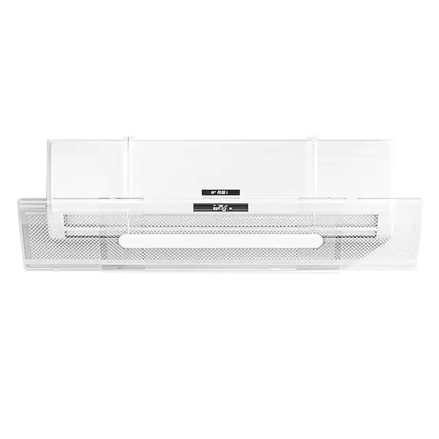 Deflector Pentru Aer Conditionat Premium SUPER TRENDS®, Reglare Flux de Aer, Lungime Reglabila Intre 53-95 cm, Transparent
