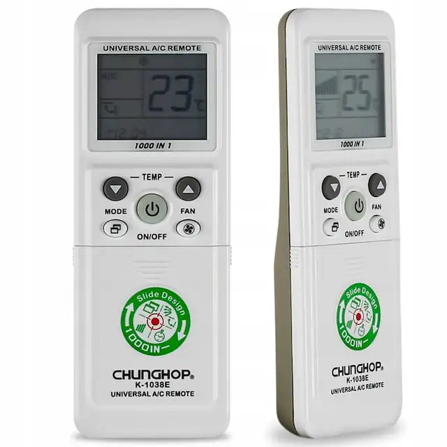 Telecomenzi universale K-1038E, 1000 coduri, display mare, pentru aer conditionat si dezumidificator