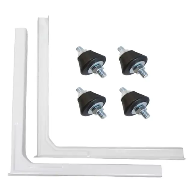 Suporti montaj unitate exterioara aer conditionat 9000-12000 BTU si 4 tampoane anti vibratii