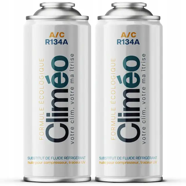 Climeo 2x400ml - Agent frigorific ecologic R134a/R12 | Service independent pentru aer conditionat