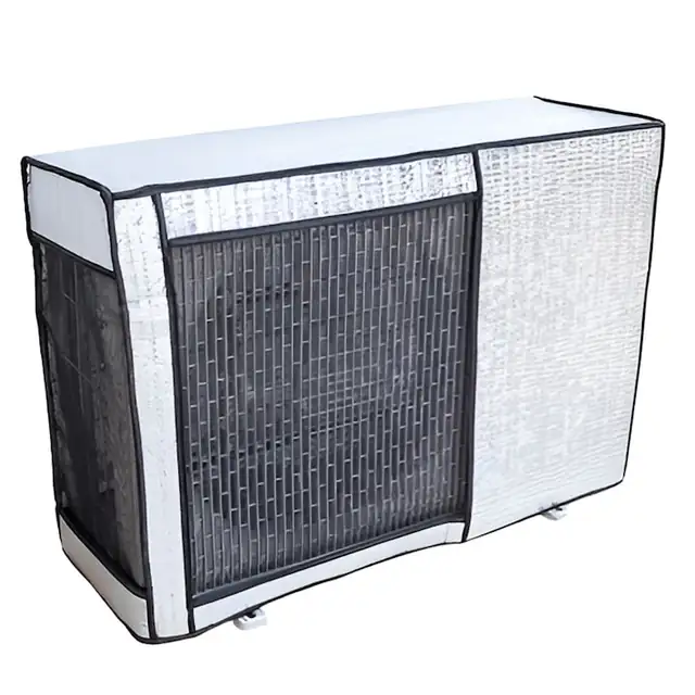 Husa exterioara pentru aer conditionat, impermeabila, izolatie termica, aluminiu, design anti-praf