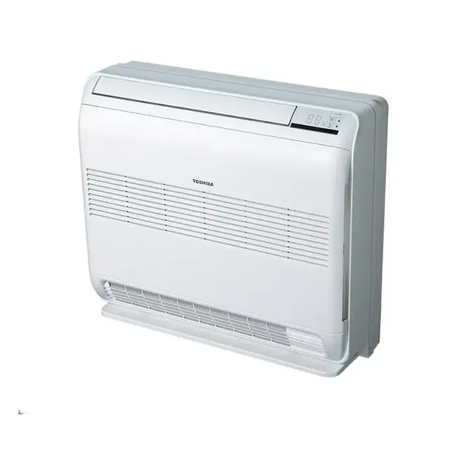 Aparat de aer conditionat inverter pentru podea Toshiba Bi-flow RAS-B18J2FVG-E1 + RAS-18J2AVSG-E, 18000 BTU, 36 m², A++, R-32, Alb