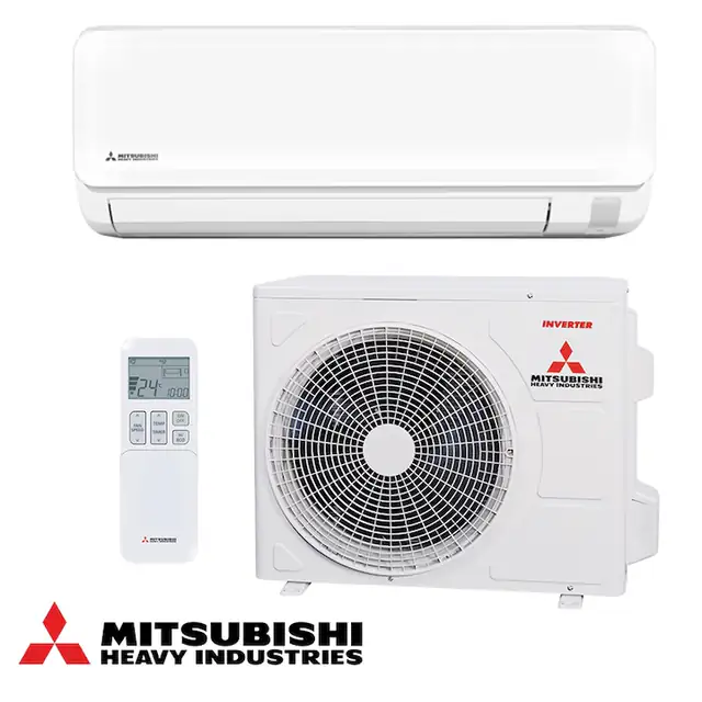 Aparat de aer conditionat inverter Mitsubishi Heavy Industries SRK63ZTL-W + SRC63ZTL-W, 22000 BTU, 45 m², A++, Wi-Fi, R-32, Alb