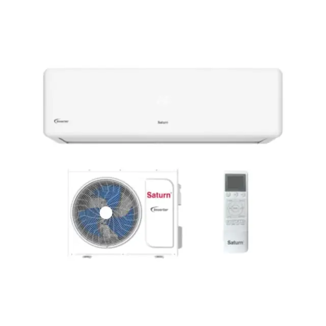 Aparat de aer conditionat Saturn ST-18HR/HB, 18000 BTU, Clasa A++, Functia Turbo pentru racire rapida, incalzire rapida si functia ECO, R32, Alb