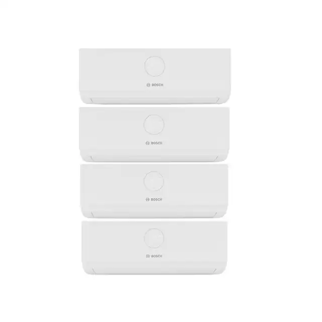 Aparat de aer conditionat multisplit Bosch cu 4 unitati interne Climate 3000i 9000 BTU, Unitate externa 28000 BTU
