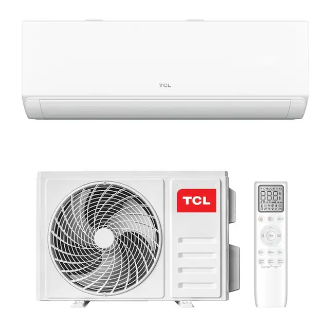 Aparat de aer conditionat TCL BreezeIN 12000 BTU, A++, AI Energy Saving, Purificare avansata cu Ioni Bipolari si lumina UVC, Gentle Breeze, WiFi, Optimizat pentru Incalzire, Mod Hotel, cu kit de instalare