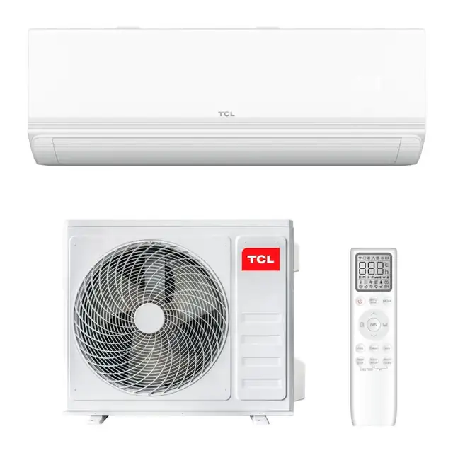 Aparat de aer conditionat TCL BreezeIN Ultra 24000 BTU, A+++, AI Energy Saving, Purificare avansata cu Ioni Bipolari si lumina UVC, Gentle Breeze, WiFi, Optimizat pentru Incalzire, Mod Hotel