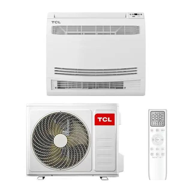 Sistem aer conditionat tip consola TCL 12000 BTU A++, Optimizat pentru Incalzire, Hotel Mode, Telecomanda, WiFi, Monofazat TCC-12ZHRH/DVI - TCC-12HH/DVO