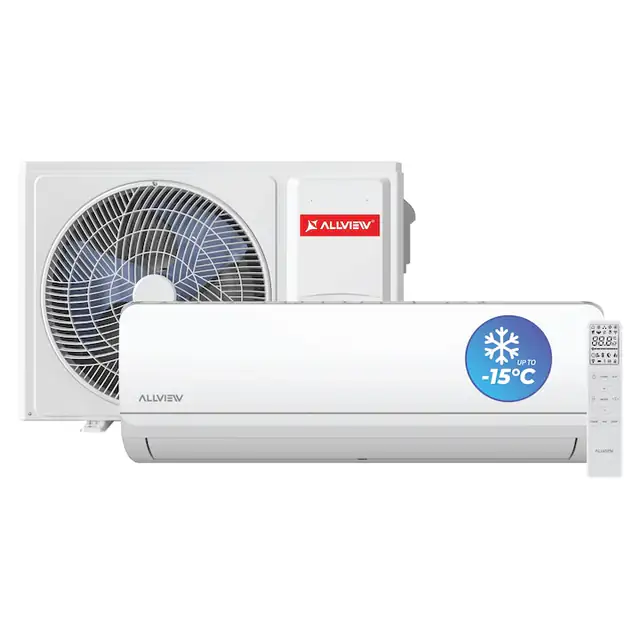 Aparat de aer conditionat Allview 24000 BTU WI-FI, Clasa A++/A+, kit instalare 3m, Sleep mode, Eco mode, Sensy 24, alb