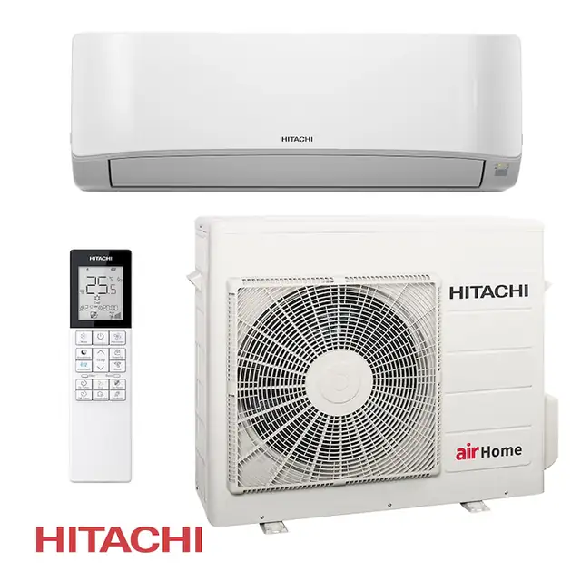 Aparat de aer conditionat cu invertor Hitachi AirHome 400 RAK-DJ70RHAE / RAC-DJ70WHAE, 24.000 BTU, 50 m², A++, Wi-Fi, R-32, Alb