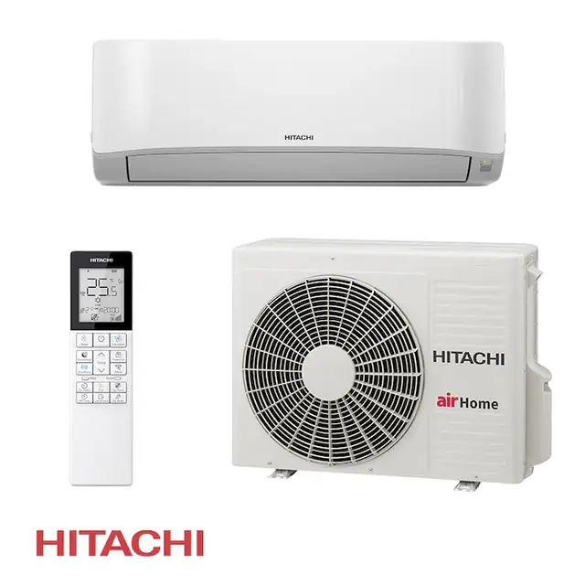 Aparat de aer conditionat cu invertor Hitachi AirHome 400 RAK-DJ50RHAE / RAC-DJ50WHAE, 18.000 BTU, 37 m², A++, Wi-Fi, R-32, Аlb