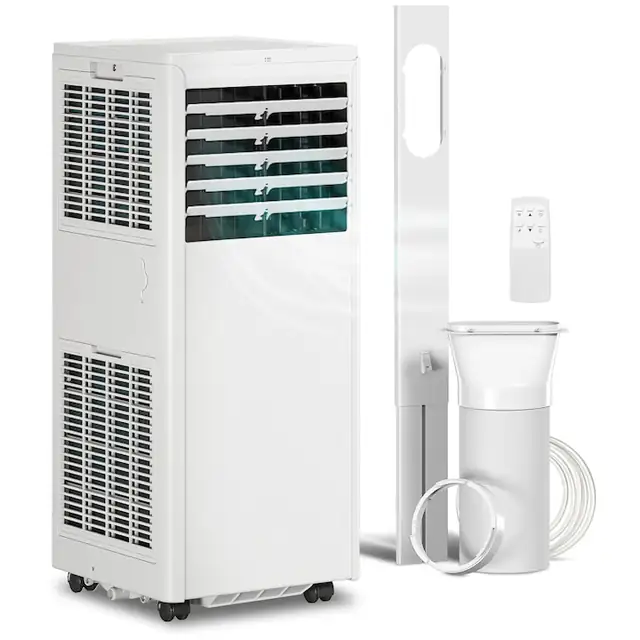 Aparat aer conditionat portabil 7000 BTU, 4 functii, alb, 20-30m²