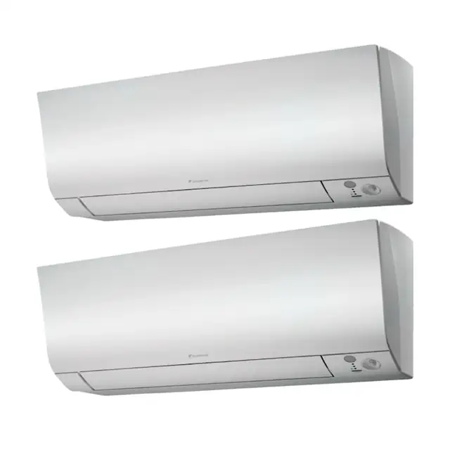 Sistem aer conditionat Daikin pentru 2 incaperi, multisplit, capacitate 5,00 kW, 2x9000 btu, model Perfera, Refrigerant R32, clasa A+++/A++, Bluevolution Inverter + ansamblu asimetric de amortizoare VibraZerro RX60XL