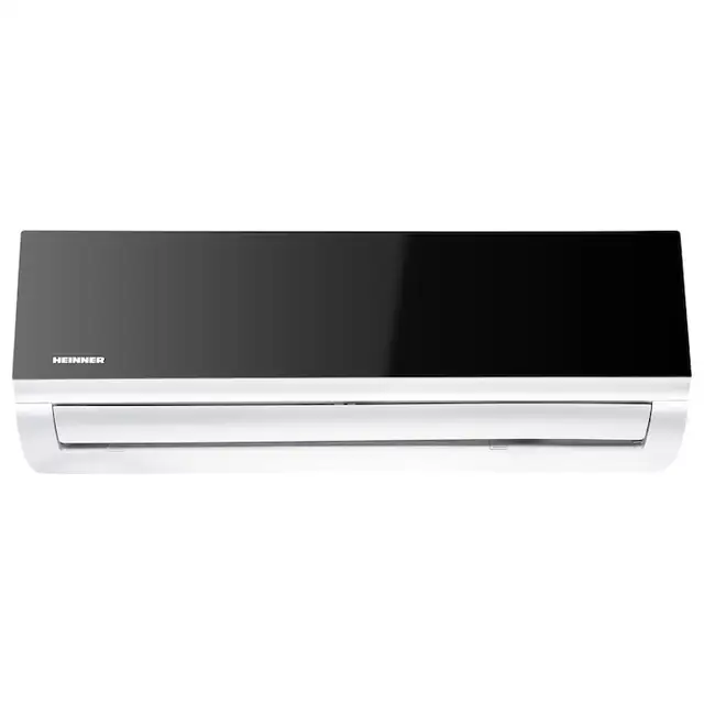 Aparat de aer conditionat Heinner Mirror 12000 BTU Wi-Fi, Clasa A++, Functie incalzire, Filtru cu densitate ridicata, Follow me, HAC-MRB12WHWIFI, negru oglinda cu carcasa alba