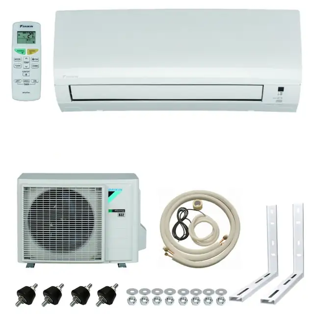 Pachet aer conditionat Daikin Sensira-WiFi inclus-12000 Btu + kit montaj premium Eastshop