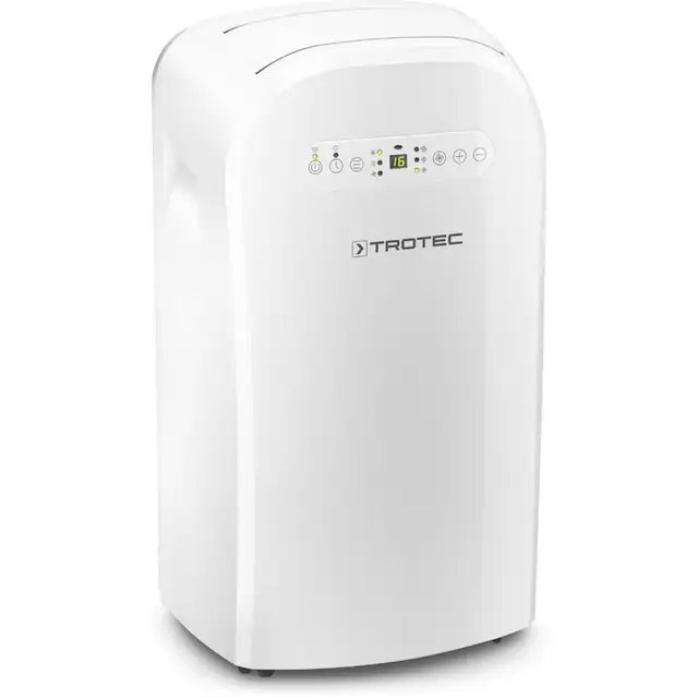 Aer conditionat portabil Trotec PAC 3500, Capacitate 12.000 Btu, Debit 440mc/ora, Telecomanda, Display, Timer, pentru 45mp