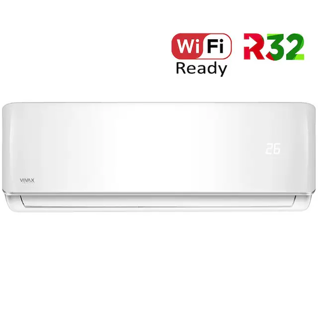 Aer conditionat Vivax ACP-12CH35AERI R-Design Wi-Fi Ready, Inverter, 12000 BTU/h, Clasa A++, Ionizator, I feel, Autodiagnoza, Autocuratare, Autodetectie scurgeri freon, filtru Bio, filtru Anti-Praf, ECO-Mode