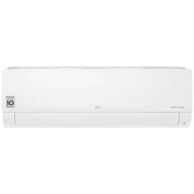 Aparat de aer conditionat LG Standard 24000 BTU, Clasa A++/A+, functie Fast Heating, Jet Cool, afisare consum energie, Dual Inverter Compressor cu 10 ani garantie compresor, S24EQ, R32,alb