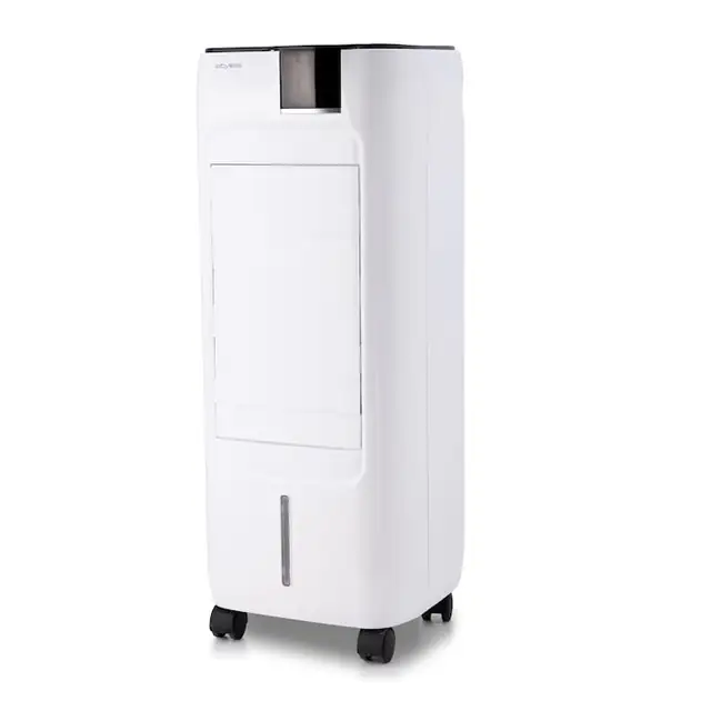 Racitor de aer cu apa, aer conditionat, Aktobis WDH Germany, 65W, 600 m³/h, panel touch modern, telecomanda, 3 trepte