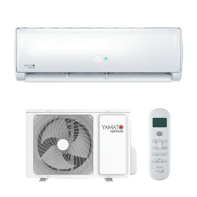 Aparat de aer conditionat Yamato Optimum YW12T2, 12000 BTU, Clasa A++/A+, Wi-Fi, Inverter + Kit instalare inclus, Alb