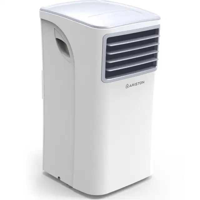 Aparat de aer conditionat portabil Ariston MOBIS 8, 8000 BTU, Functie Ventilatie, Fresh, Sleep, Follow Me, Dezumidificare, Telecomanda, Kit evacuare inclus