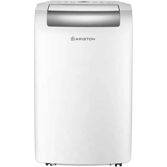 Aparat de aer conditionat portabil Ariston MOBIS PLUS 10, 10000 BTU, Functie Ventilatie, Fresh, Sleep, Follow Me, Dezumidificare, Telecomanda, Kit evacuare inclus