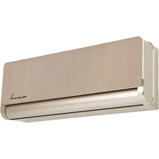 Aparat de aer conditionat FRAM MOONSTONE 12000 BTU Wi-Fi, Clasa A+++, Super ionizare, functie Breeze away, Follow me, ACF-MS12WIFI-GD, Auriu