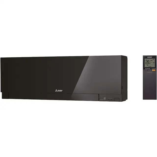 Aparat de aer conditionat Mitsubishi 12000 BTU Wi-Fi, Clasa A+++, Quiet Comfort, High Energy-Savings, V Blocking Filter, Stylish Line-up, Kirigamine Zen MSZ-EF35VGKB, negru